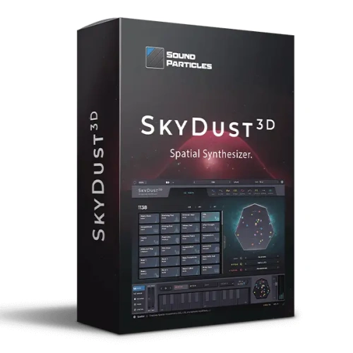 image to skydust 3d plugin in space background.