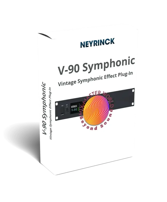 image to neyrinck v-90 symphonic plugin in white background.