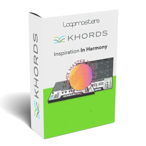 IMAGE TO KHORDS PLUGIN SOFTWARE BOX IN WHITE BACKGROUND.
