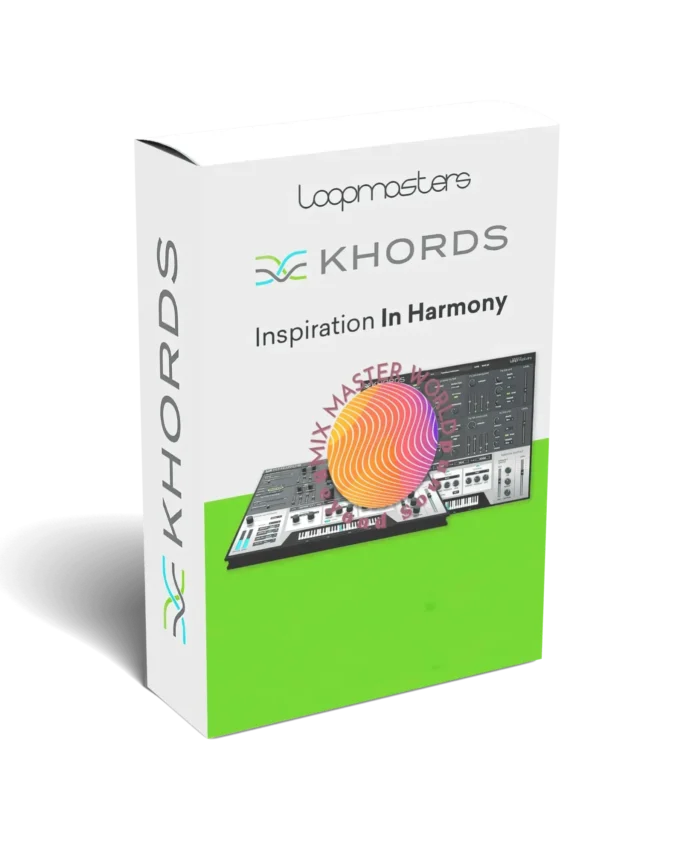 IMAGE TO KHORDS PLUGIN SOFTWARE BOX IN WHITE BACKGROUND.