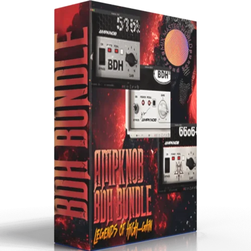 Box of AmpKnob BDH Bundle audio plugin bundle.