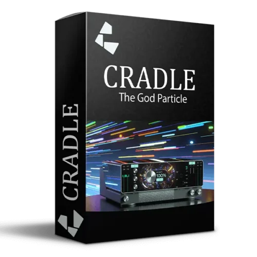 Box of The God Particle Cradle audio plugin.