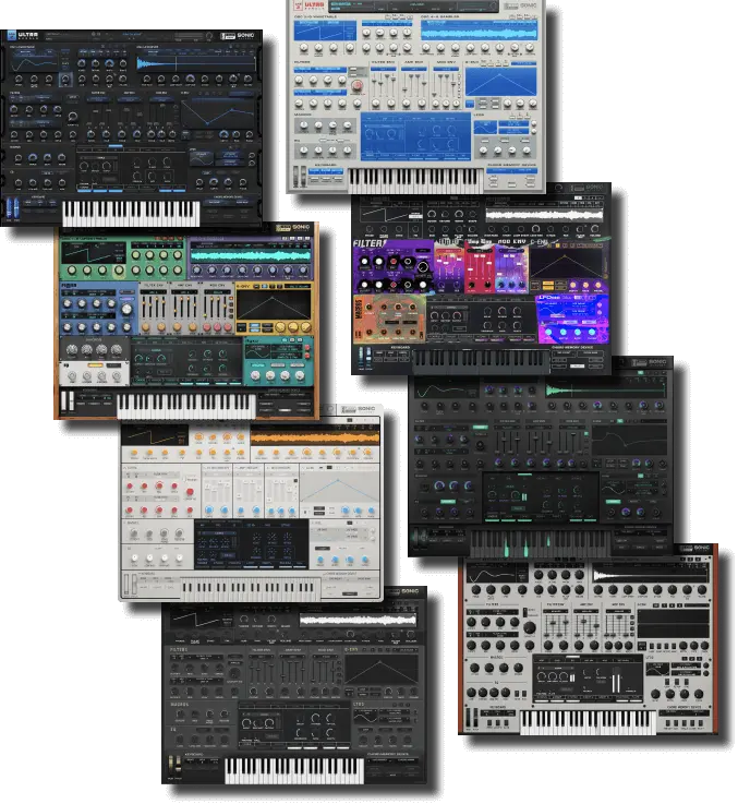 images of ana 2 ultra bundle slate digital & sonic academy audio plugin