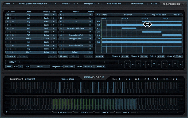 IMAGE of INSTACHORD 2 audio plugin