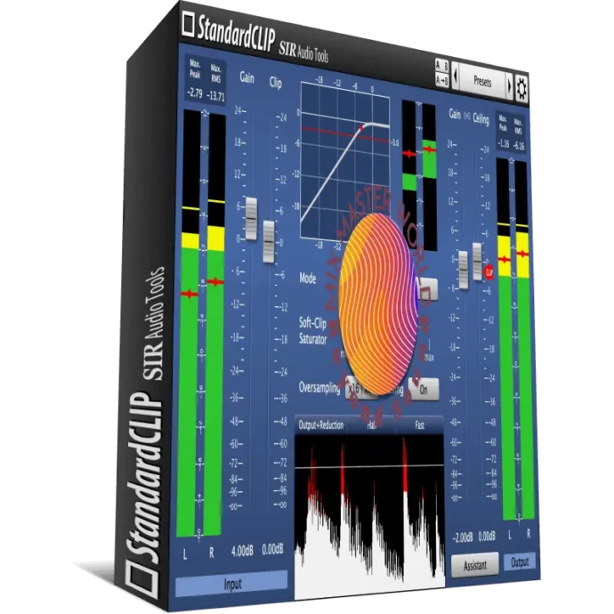 box of StandardCLIP Sir Audio Tools audio plugin.