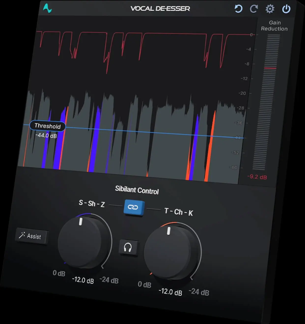 image of vocal de-esser antares tech audio plugin