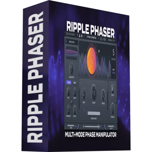 box of ripple phaser minmal audio plugin.