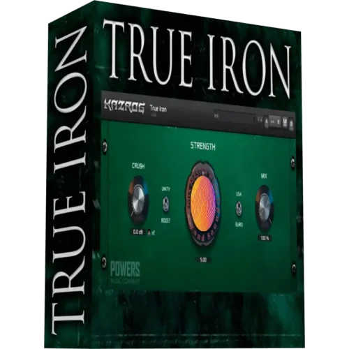 box of true-iron audio plugin.