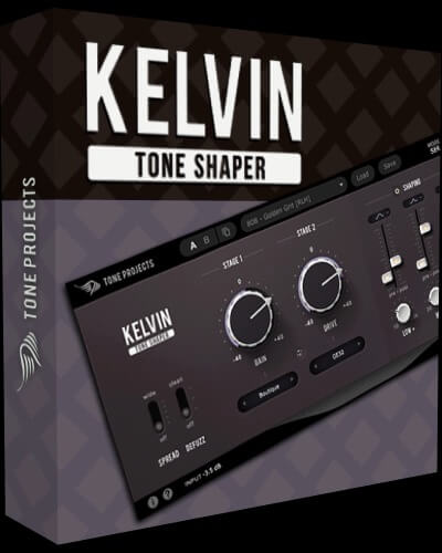 box of Kelvin tone projects audio plugin