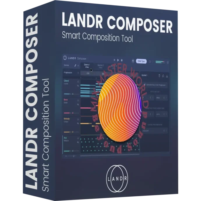 BOX OF landr COMPOSER AUDIO PLUGIN