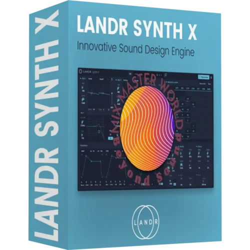 BOX OF LANDR SYNTH X AUDIO PLUGIN